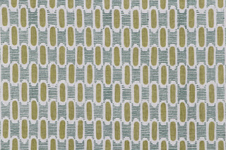 P Kaufmann Huxley Printed Cotton Blend Drapery Fabric in Green 