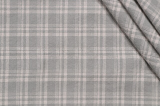 PK Lifestyles Clyde Woven Upholstery Fabric in Mist 