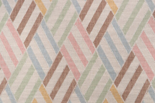 PK Lifestyles Entwine Printed Cotton Blend Drapery Fabric in Quartz 