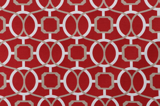 Bryant Fabrics Helix Printed Polyester Outdoor Fabric in Calypso 