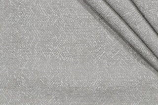 Casita Woven Solution Dyed Acrylic Chenille Outdoor Fabric in Mist 