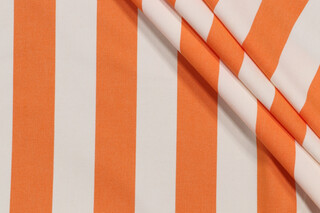 Covington Wave Run Woven Decorator Fabric in 320-Orange
