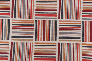 PK Lifestyles Modern Matters Printed Cotton Blend Drapery Fabric in Canyon