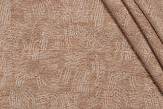 PK Lifestyles Toulouse Woven Chenille Upholstery Fabric in Straw