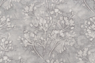 PK Lifestyles Gossamer Branch Printed Cotton Drapery Fabric in Flint