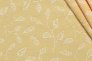 Covington Sabrina Woven Upholstery Fabric in Sunshine 