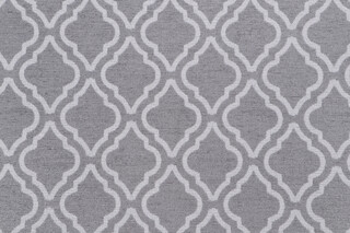 Covington Amoretta Woven Chenille Upholstery Fabric in 90-Silver 