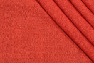 Richloom Sensu Slubbed Woven Decorator Fabric in Papaya