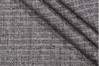 Subtle Stripe Woven Upholstery Fabric in Domino