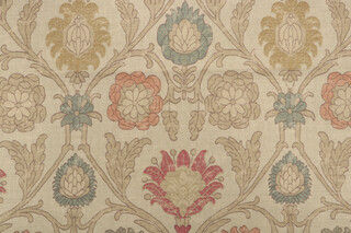 Thibaut Buccini F96053 Printed Drapery Fabric in Gold