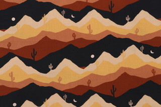 Dear Stella Full Moon - Full Moon Printed Cotton Craft Fabric in Mist