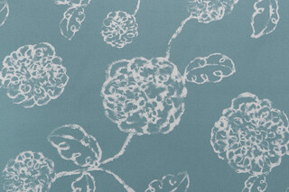 Magnolia Home Melbourne Printed Polyester Outdoor Fabric in Ocean 