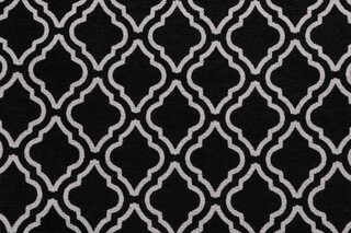 Covington Amoretta Woven Chenille Upholstery Fabric in 99-Onyx 