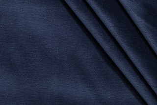 Sasha Velvet Upholstery Fabric in Navy