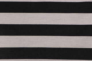 Sunbrella Halo 40522-0008 Woven Solution Dyed Acrylic Outdoor Fabric in Black & Dove