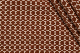 P Kaufmann Whittman Woven Chenille Upholstery Fabric in Caramel 