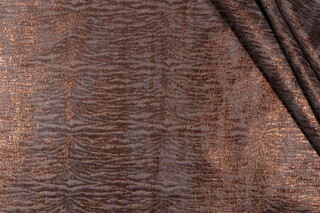 P Kaufmann Sun-Gleam Woven Chenille Upholstery Fabric in Bronze 