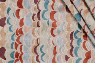 Richloom Duvelle Velvet Upholstery Fabric in Feria 