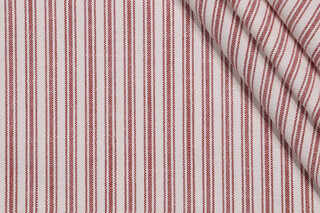 Richloom Nifty Woven Decorator Fabric in Red 