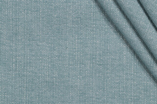 Thibaut Veda W8720 Woven Polyester Chenille Outdoor Fabric in Seaglass