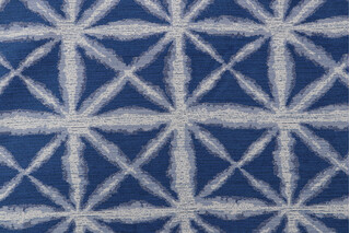Bella Dura Kumo Woven Polyolefin Outdoor Fabric in Marine