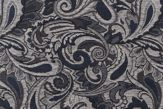 Celila Woven Chenille Upholstery Fabric in Sapphire