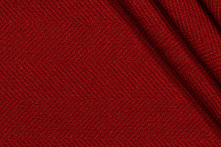 Suburbia Woven Upholstery Fabric in Red