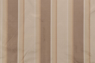 Fonthill Albinoni Silk Decorator Fabric in Taupe