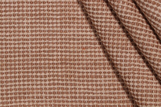 1 Yard Scalamandre Lucretia Woven Chenille Upholstery Fabric in Caffe Latte