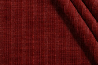 1 Yard Scalamandre Velvet Mogador Upholstery Fabric in Auburn