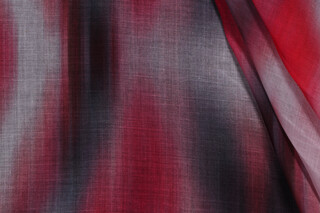 Scalamandre Calypso Printed Sheer Drapery Fabric in Sorbet