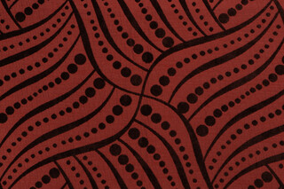 Scalamandre Moderne Woven Chenille Upholstery Fabric in Chipotle