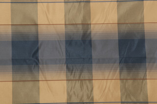 Scalamandre Woven Silk Decorator Fabric in Blue/Multi