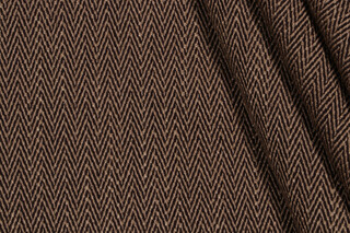 1 Yard Scalamandre Ilex Woven Upholstery Fabric in Cocoa