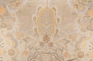 Scalamandre Soliman Tapestry Upholstery Fabric in Champagne