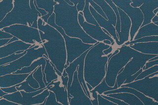 Burch Fabrics Meander Woven Outdoor Fabric in Marine