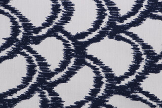Sunbrella Alena 45994-0009 Woven Solution Dyed Acrylic Outdoor Fabric in Indigo