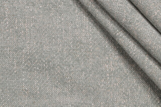 Noble Woven Chenille Upholstery Fabric in Seafoam