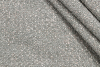 Noble Woven Chenille Upholstery Fabric in Seafoam