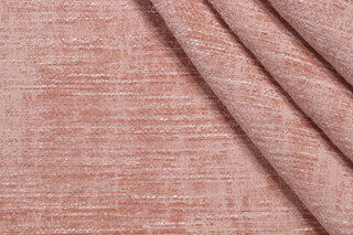 Ramtex Churchill Woven Chenille Upholstery Fabric in Rose Quartz 