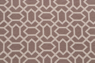 Halon Woven Chenille Upholstery Fabric in Taupe