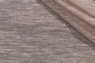 Mitchell Fabrics Quiet Sheer Moire Drapery Fabric in Sand