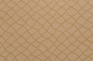 Boston Woven Solution Dyed Acrylic Matelasse Outdoor Fabric in Wheat
