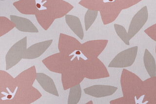 Magnolia Home Toulouse Printed Cotton Drapery Fabric in Blossom