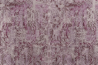 1 Yard Dynamic Tapestry Upholstery Fabric in Mulberry