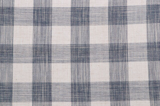 1 Yard McAllister Woven Upholstery Fabric in Denim