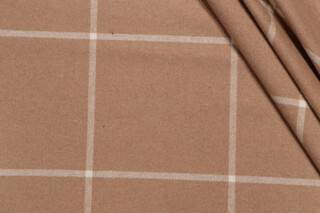 Kirk Wool Blend Decorator Fabric in Camel