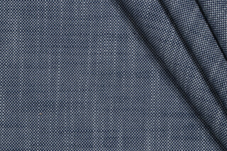 Reeves Woven Decorator Fabric in Marine