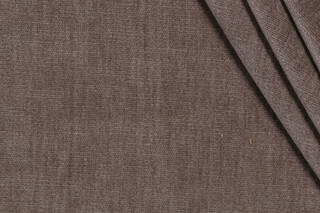 Arlen Woven Chenille Upholstery Fabric in Smoke