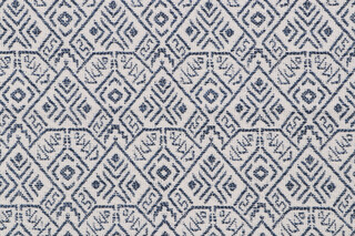 1 Yard Kellen Weave Woven Upholstery Fabric in Indigo